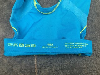 Pantaloni termici Reusch blu/giallo taglia S/XS