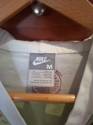 Sudadera Nike Talla M Verde Estampada