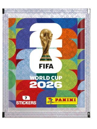 Pack 5 Cromos Mundial 2026 Panini