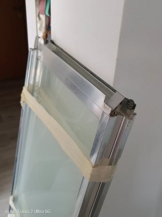 ducha de cristal templado completa