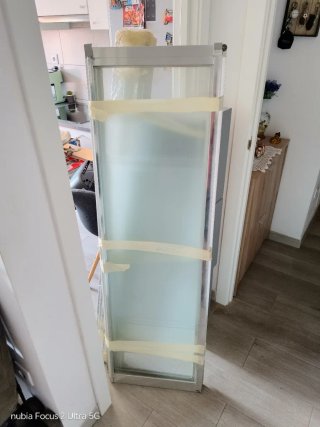 ducha de cristal templado completa