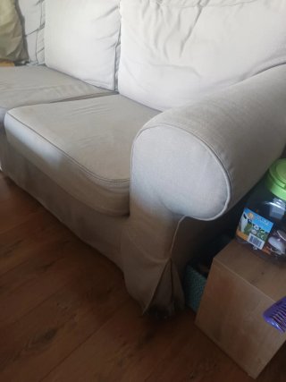 Sofá Ektop IKEA 5 Plazas Beige