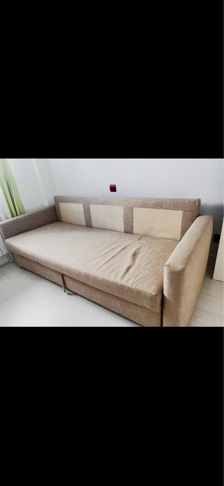 Sofá Cama Ikea Comodísimo Beige en MADRID