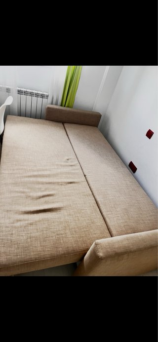 Sofá Cama Ikea Comodísimo Beige en MADRID