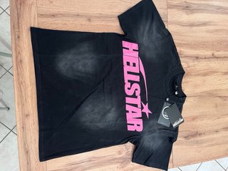 Maglietta Hellstar Nera e Rosa