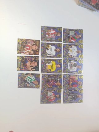 Lote cartas fútbol Adrenalyn.