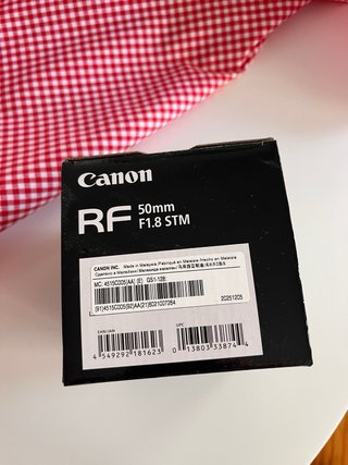 Canon RF 50mm f/1.8 STM para reparar