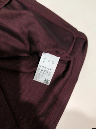 Polo Boss Marrón Talla S Color burdeos