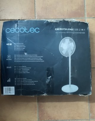 Cecotec Ventilador Pie/Sobremesa EnergySilenc