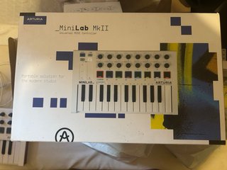 Arturia MiniLab MkII Controladora MIDI Blanca