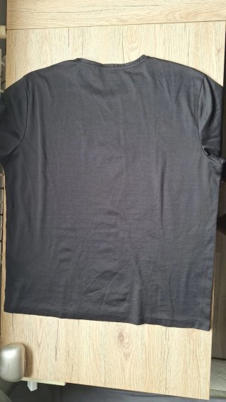 Camiseta deportiva negra talla XL