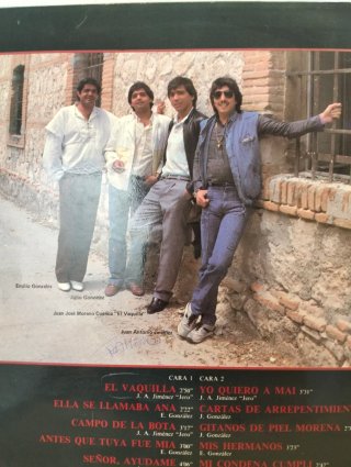 Vinilo LP Los Chichos Yo, El Vaquilla