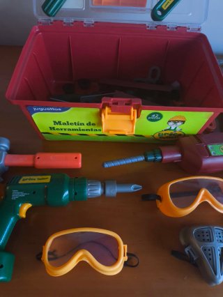 Maletín de herramientas para niños