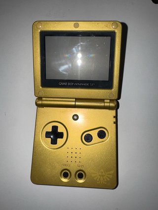 Game Boy SP Edición Zelda Dorada