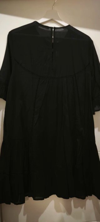 Vestido Sfera bordado negro talla L