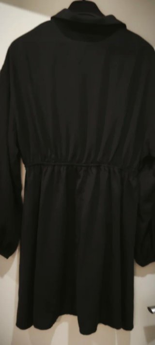 Vestido camisero Shein negro