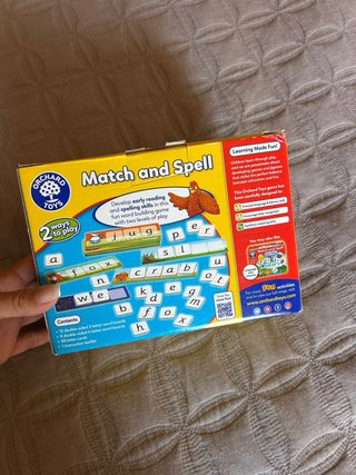 Juego Orchard Toys Match and Spell
