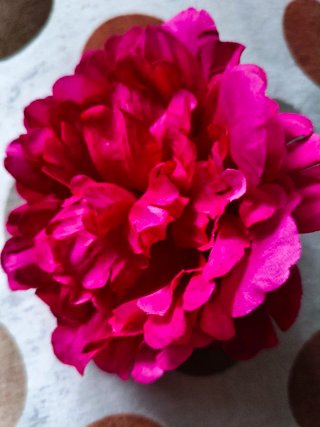 Vestido flamenco lunares rosa