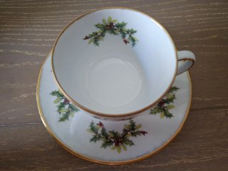 Juego café porcelana Santa Claus, 6 tazas y más