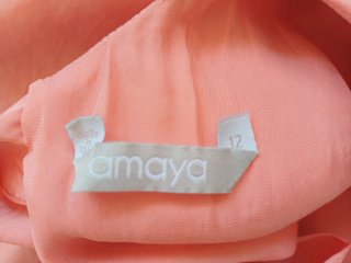 Mono ceremonia AMAYA T.12 color coral.