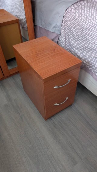 Armario modular 3 piezas con espejos y 4 cómodas