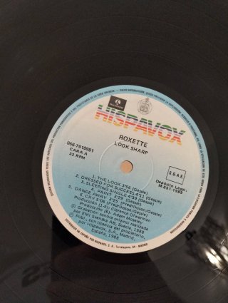Vinilo LP Roxette Look Sharp! 1988