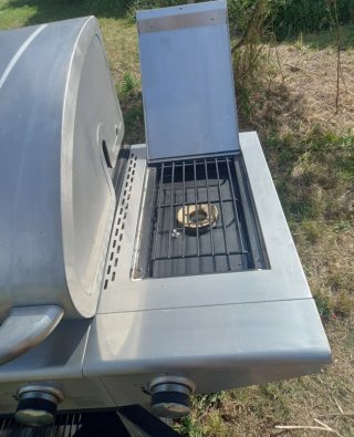 Barbacoa de gas 4 quemadores