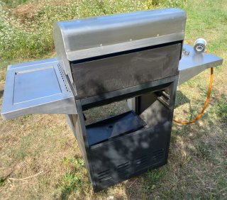Barbacoa de gas 4 quemadores