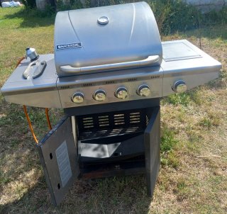 Barbacoa de gas 4 quemadores