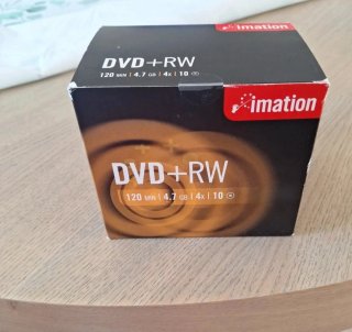 Caja 10 DVD+RW Imation 4.7 GB 4x