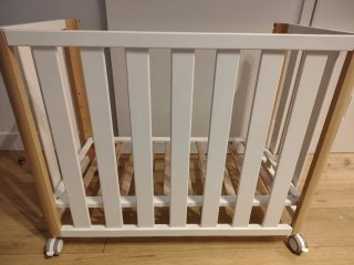 Minicuna Doco Sleeping 120x60 + Colchón Ecus Care