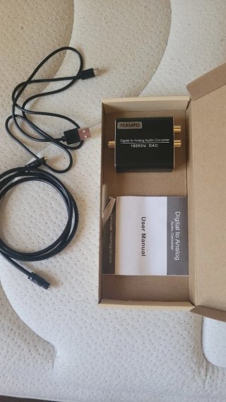 Convertidor Audio Digital a Analógico 192KHz DAC