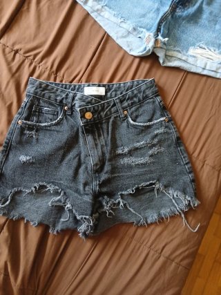 Lote 7 Pantalones Cortos Vaqueros
