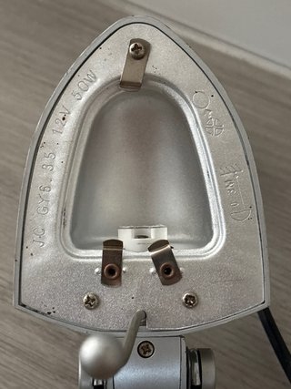 Flexo Faro diseño metal y madera
