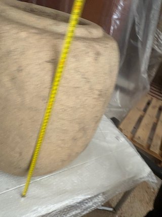 Macetero de piedra grande para jardín