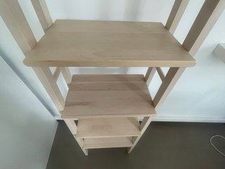 Estantería Escalera Madera Beige