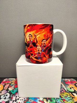 Caneca Espanha Campeã do Mundo 2010