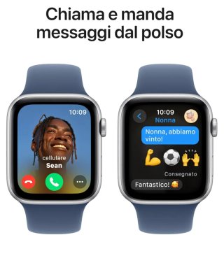 Apple Watch SE 2 Argento Blu