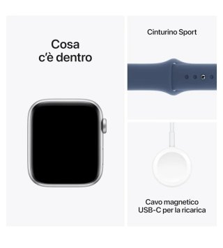 Apple Watch SE 2 Argento Blu