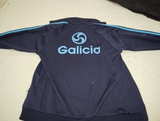 Chaqueta Sudadera Galicia Style Azul Nueva