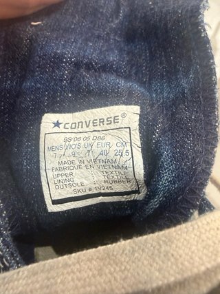 Botas Converse All Star Denim