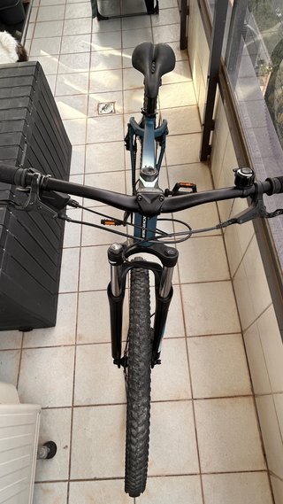 Bicicleta Montaña Rockrider Azul