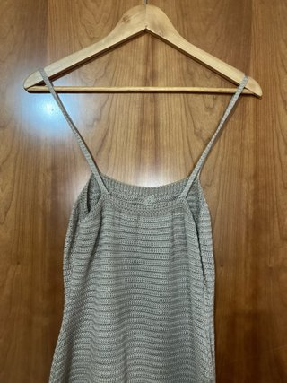 Vestido playero M con abertura lateral