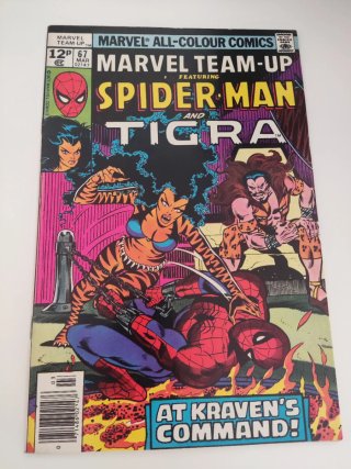 Marvel Team Up 67 Marvel 1978 uk