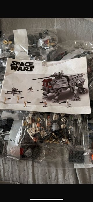 Bloque construcción AT-TE Walker Star Wars