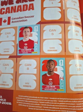 Álbum Mundial FIFA 2026 Panini con 20 cromos