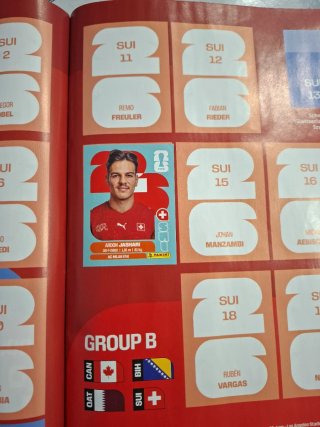 Álbum Mundial FIFA 2026 Panini con 20 cromos