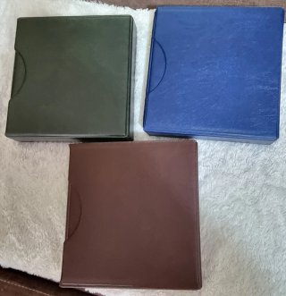 3 Álbumes Monedas + 30 hojas variadas