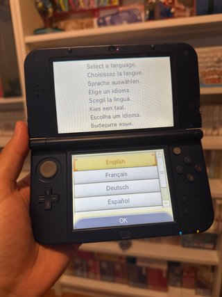 New nintendo 3Ds XL azul