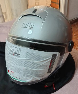 Casco CGM 107 Urban Icon Gris Talla S